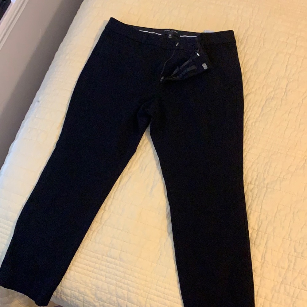 Banana Republic Sloan fit pant, 12S, black